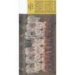 WEST BROM 1968 Colour magazine team group of West Bromwich Albion, 1968 Cup Winners. Fully signed by