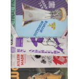 TOTTENHAM WIN TROPHIES Collection of big match programmes when Tottenham won trophies, FA Cup