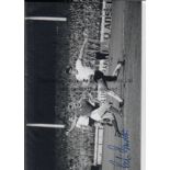 COLIN BARRETT 1978 B/W 12” x 8” photo, showing a memorable moment for Nottingham Forest supporters