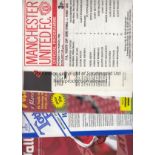 MANCHESTER UNITED YOUTH CUP Thirty two Youth Cup Final and Semi-Final programmes , all involving