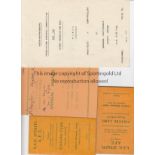 L.C.C Collection of items relating to London County Council (Staff) Sport, 2 x L.C.C (Staff) A.F.C