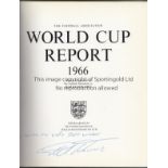 1966 WORLD CUP Official green hardback FA Report. No dust wrapper. Good