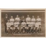 WOLVES 1920 Wolverhampton Wanderers team group postcard, 1920, issued by A.B.Hart. Good