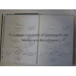 TOTTENHAM HOTSPUR 1960/1 AUTOGRAPHS Book:- An Illustrated History of Tottenham Hotspur by Bob