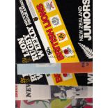 BRITISH LIONS 1977 - RUGBY Six programmes from the 1977 Lions tour to New Zealand, games v