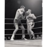 BOXING PRESS PHOTOS Over 60 b/w Press photographs, 58 of which are 10" X 8" by Jerry Munson