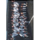 DERBY COUNTY 1972 Col 12” x 8” photo, showing the 1975 First Division winners – Derby County, posing