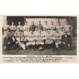 NORWICH CITY 1911-12 Norwich City team group postcard, 1911-12, players named, issued by Hayward,