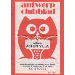 ASTON VILLA Four newspapers pertaining to Aston Villa - 16th March 1978 Spanish Newspaper
