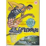 HARLEM GLOBETROTTERS 1964 Yearbook for the famous magicians of basketball, the Harlem Globetrotters.