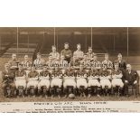 BRADFORD CITY 1929-30 Bradford City team group postcard, 1929-30, players named, issued by Evans.