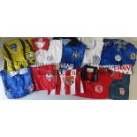 REPLICA FOOTBALL SHIRTS Eleven shirts, Blackburn Rovers home 1994-1996 signed by Alan Shearer,