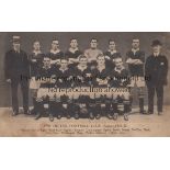 AYR UNITED 1921-22 Ayr United team group postcard 1921-22, players named, slight marks near bottom