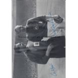 1956 FA CUP FINAL GOALKEEPERS B/W 12” x 8” photo, showing the 1956 FA Cup Final goalkeepers Bert