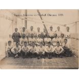 ARGENTINA - 1928 OLYMPICS Rare black/white 8" x 6" team group photograph of the Argentina Football