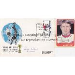 ROGER HUNT / LIVERPOOL & ENGLAND / AUTOGRAPHS A 1966 World Cup Final First Day Cover with official