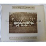 ASTON VILLA 1901-02 Large mounted team photograph, Aston Villa 1901-02 with the Mayor of