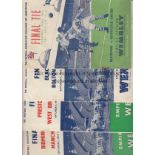 FA CUP FINALS Four programmes for FA Cup Finals, 1951 rusty staples, 1953 very slight horizontal