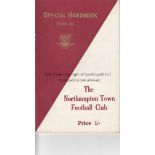 NORTHAMPTON TOWN Official handbook for 1950/1 season. Good