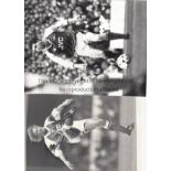 ARSENAL PRESS PHOTOGRAPHS Sixty four different Press photographs 1970's - 1990's, 45 black & white