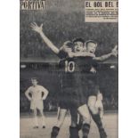 SPAIN V SCOTLAND 1963 Vida Deportivo Spanish Magazine 17/6/1963 with a match report on Scotland's