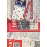 ARSENAL A collection of 40 programmes vast majority homes 1935 -2005 and 56 tickets home and away