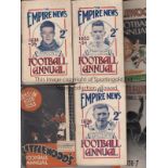 1930s ANNUALS Nine Annuals, all 1930s, Empire News Football Annuals 1933/34, 34/35, 36/37,
