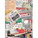 MATCH TICKETS Large collection of match tickets, approximately 165 tickets, mainly 1980s onwards but