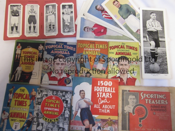 TOPICAL TIMES 1930s Excellent condition Topical Times Album with Miniature Panel Portraits of