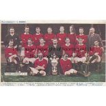 THIRD LANARK Colour team group postcard from the early 1900's issued by Ideas, slightly creased.