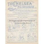 FA CUP SEMI-FINAL 1925 Eight page standard Chelsea programme for the FA Cup Semi-Final,