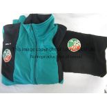 IRELAND Tracksuit top and leggings with Republic of Ireland insignia , made by Adidas, and worn by