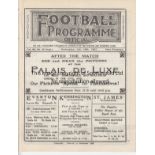 EVERTON - BARNSLEY 1930-31 Everton home programme for mid-week game v Barnsley, 18/2/1931. Ex