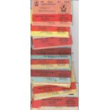 LIVERPOOL TICKETS Circa 87 Liverpool Directors Guest room tickets including games v Chelsea, Man Utd