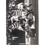 SCOTTISH PRESS PHOTOGRAPHS Collection of approximately 120 Scottish football press photographs, a