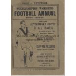 WOLVES HANDBOOK 1925-26 Wolverhampton Wanderers Football Annual, 1925-26, 66 pages including covers,