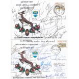 SOUTH AFRICA v ARGENTINA RUGBY Two First Day Covers for the 2nd Test in Johannesburg 15/10/1994 (