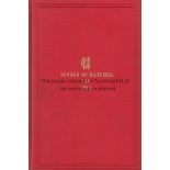 CRICKET - MCC 1894 Hardback book , MCC Scores of matches 1894 with gilt inscription on red cloth