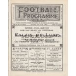 EVERTON - NOTTM FOREST 1930-31 Everton home programme v Nottingham Forest, 21/2/1931, also covers