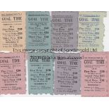 TOTTENHAM A collection of 34 Golden Goal time tickets for Tottenham home matches in the mid to