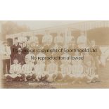 BRIGHTON & HOVE ALBION A black & white team group postcard 1906/7 issued by Foster of Hove. The