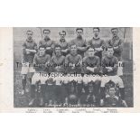 LIVERPOOL A black & white team group postcard 1913/14 with no details of issuer. Generally good