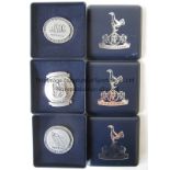 TOTTENHAM Three Tottenham pins for Members Club 2000 (Limited Edition), Tottenham Player of the Year