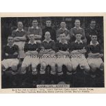 CHARLTON Team photo card Charlton Athletic 1938/39. Good