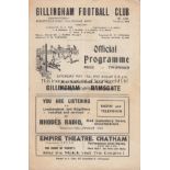 KENT SENIOR FINAL 1947 Gillingham programme for Kent Senior Shield Final, Gillingham v Ramsgate,
