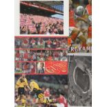 FOOTBALL POSTCARDS Collection of approximately 360 modern football postcards, 1970s onwards with a