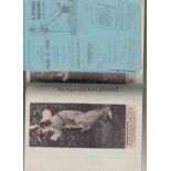 CRICKET MISCELLANY A small miscellany including and exercise scrapbook from the 1930's and 1940's, a