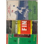 LIVERPOOL Selection of Liverpool items including Cup Final programmes 1950 (score on cover and