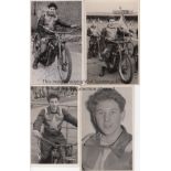 WIMBLEDON SPEEDWAY Sixteen photographs of Wimbledon Speedway 1950s, most are of Cyril Maidment,