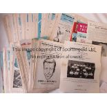 TOTTENHAM A collection of 185 Tottenham programmes mostly homes 1961/62 to 1977/78, the vast